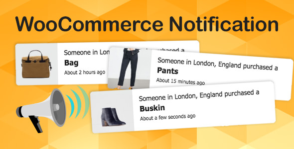 WooCommerce Notification v1.6.9（已汉化） – 促进您的销售