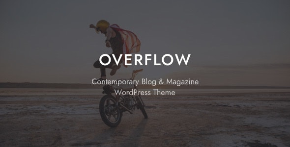 Overflow v1.5.9 – WordPress当代博客和杂志主题