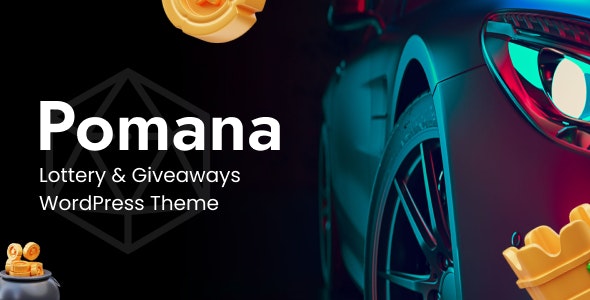 Pomana v1.9.6 – Lottery & Giveaways WordPress Theme