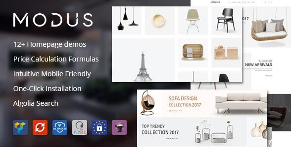 Modus v2.1.3 – 现代家具WooCommerce主题