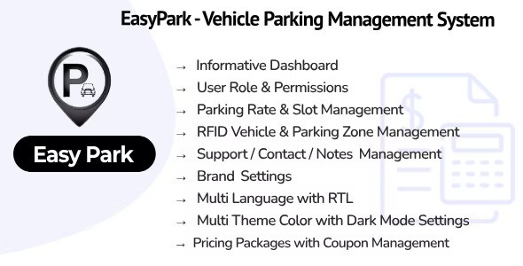 EasyPark SaaS v1.8 – 车辆停车管理系统