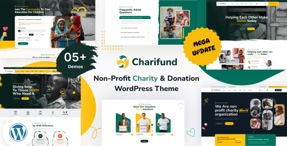 ChariFund v1.0.3 – Charity & Donation Foundation WordPress Theme Multipurpose