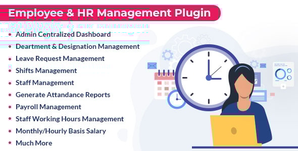 Employee And HR Manager Plugin v3.3.0
