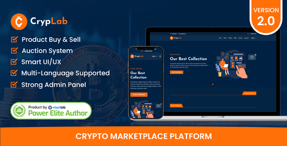 CrypLab v2.0 – Crypto Marketplace Platform