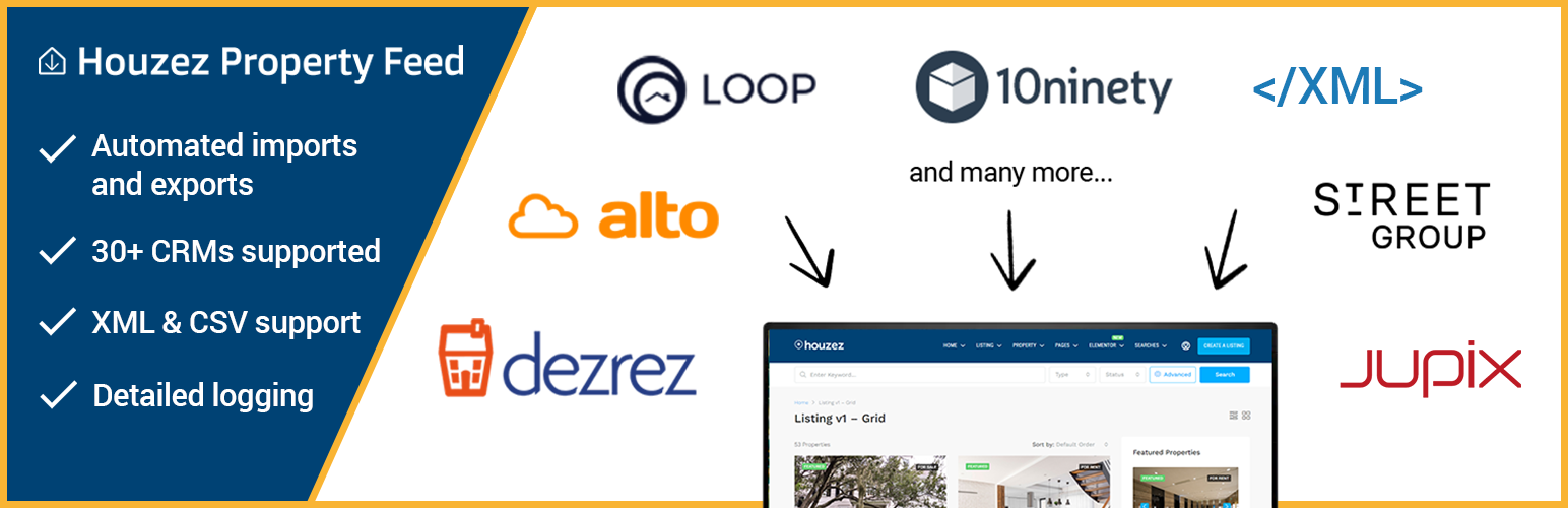 Houzez Property Feed Pro v1.1.10