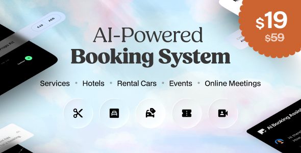 Booking Hub v1.0.1 – 基于人工智能的 WordPress 日程安排、预订和预约系统