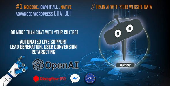 AI ChatBot for Automated Live Chat Support v15.2.1 + Addons