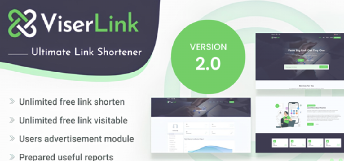 ViserLink v2.2 – 终极网址缩短器