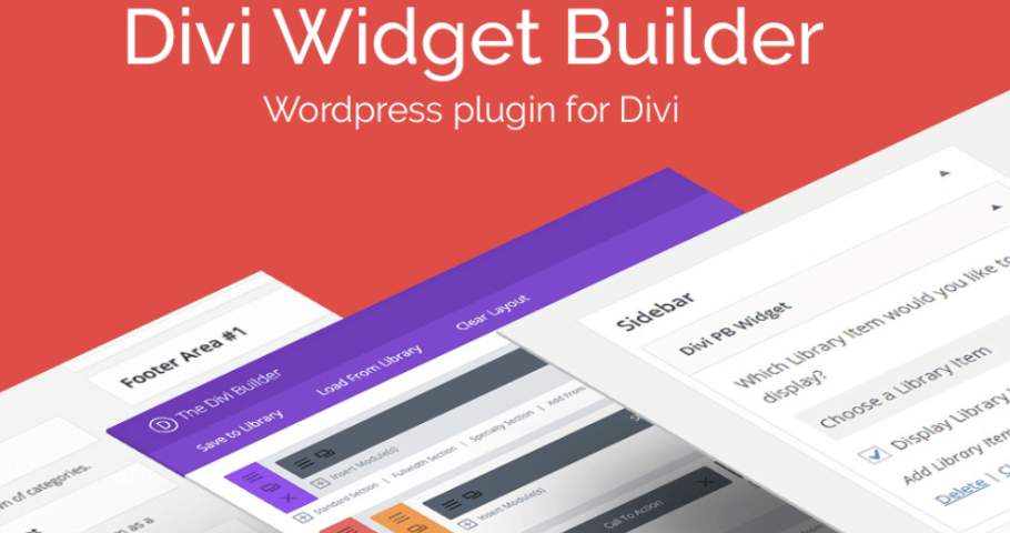 Divi Widget Builder v1.0.4