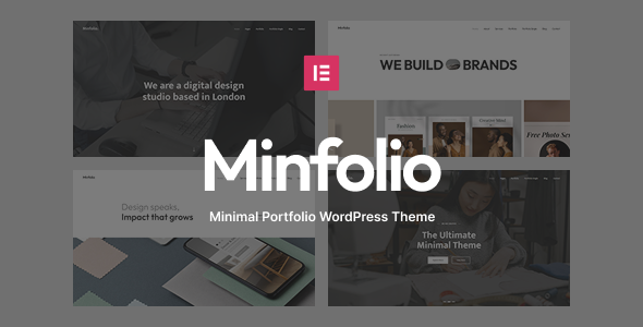 Minfolio v2.1.2 – Minimal Personal & Agency Portfolio WordPress Theme