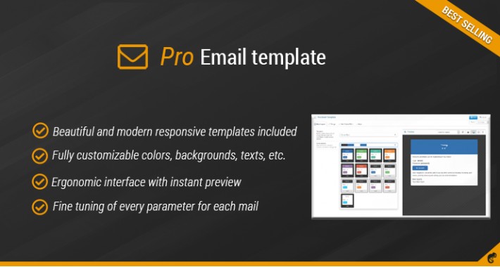 Pro Email Template v2.4.6 – 专业邮件模板