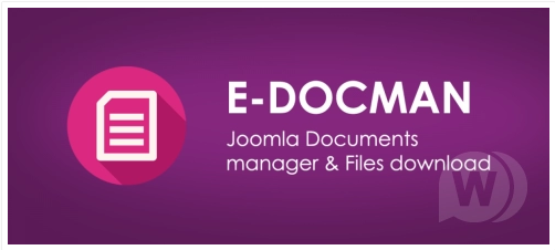 EDocman v3.6 – Joomla Download Manager – Documents Management