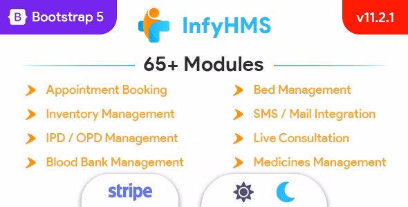 InfyHMS v15.1.0 – 智能 Laravel 医院管理系统