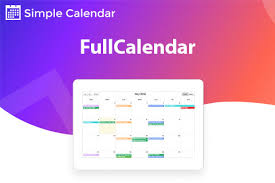 Simple Calendar v1.3.5 – FullCalendar Addon – WordPress Compatible