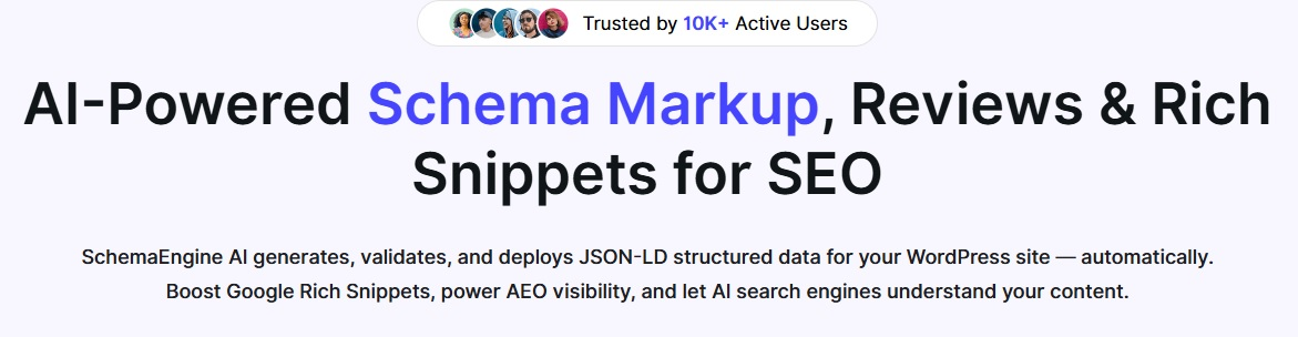 SchemaEngine AI v2.1.1 – AI Schema Markup, Reviews & Rich Snippets for SEO Pro