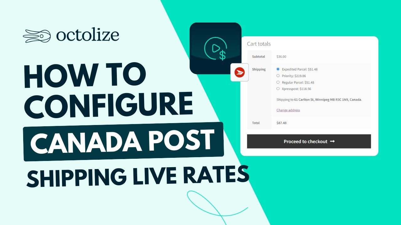 Shipping Live Rates for Canada Post for WooCommerce PRO by Octolize v3.0.0
